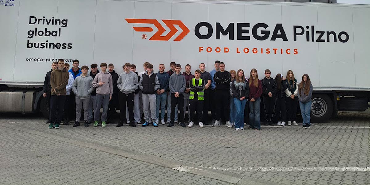 Uczniowie na wycieczce