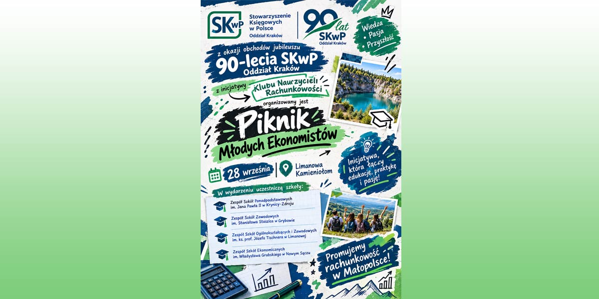 Plakat o pikniku dla ekonomistów