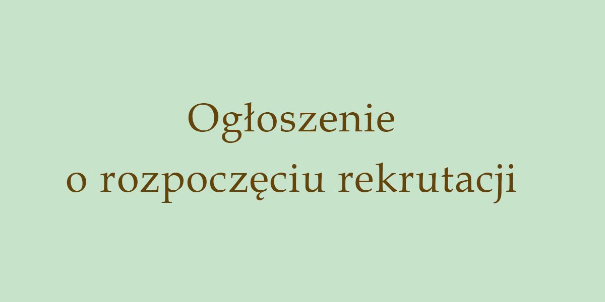Napis o projekcie